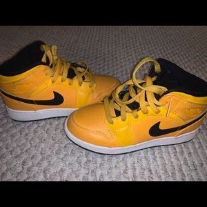 Yellow Youth Air Jordan’s